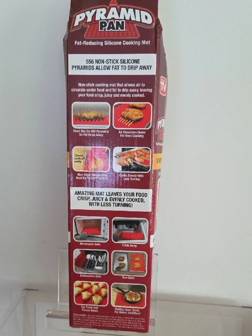 As Seen On TV red silicone